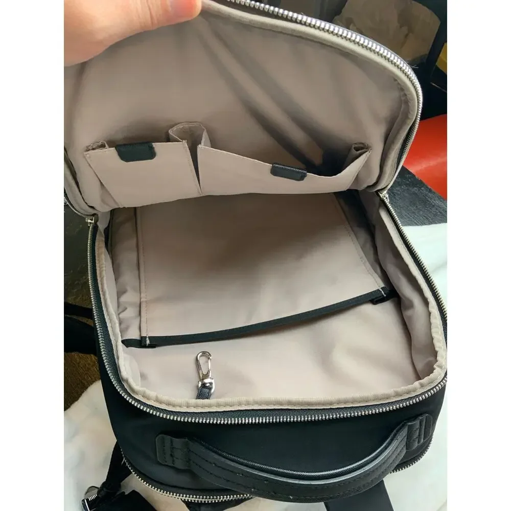 Samsonite Black Laptop Backpack Travel Business Bag Nylon Padded Clean -13-15”